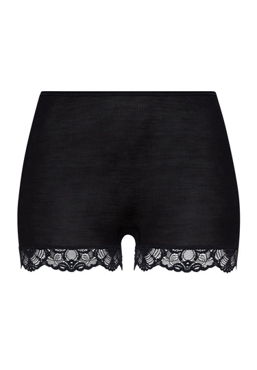 70909 Woolen Lace Boyleg - 019 Black